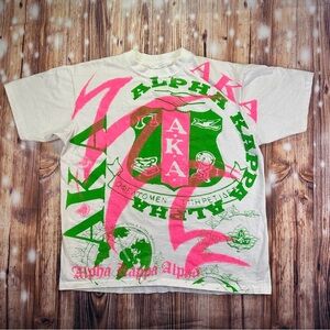 Vintage AKA Alpha Kappa Alpha Single Stitch Men’s Tshirt